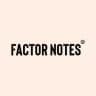 Factor Notes logo