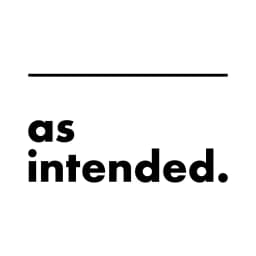As Intended logo