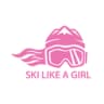Ski Like A Girl logo