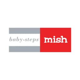 Baby Steps and Mish Kids logo
