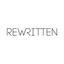 Rewritten logo