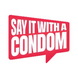 Say It With A Condom logo