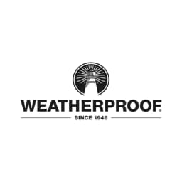 Weatherproof logo