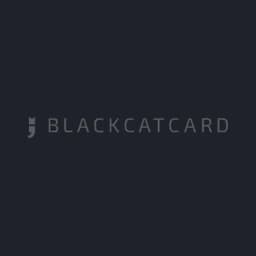 Blackcatcard logo
