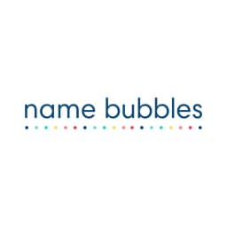 Name Bubbles logo