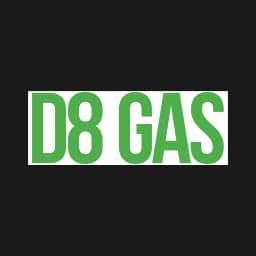 D8 Gas logo