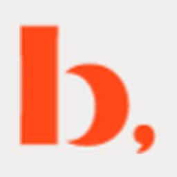 b, halfmoon logo