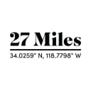 27 Miles Malibu logo