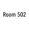 Room 502 logo