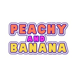 Peachy and Banana logo
