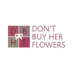 Don't Buy Her Flowers logo