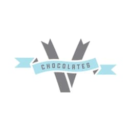 V Chocolates logo