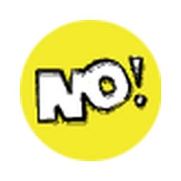 No! Jeans logo